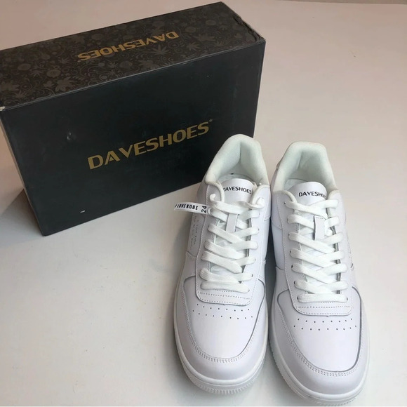 DAVESHOES Mamba 24 White Mens Sneaker - Picture 4 of 14